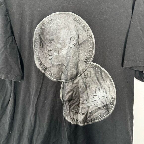 Air Jordan double coin T-shirt size large - Picture 3 of 5